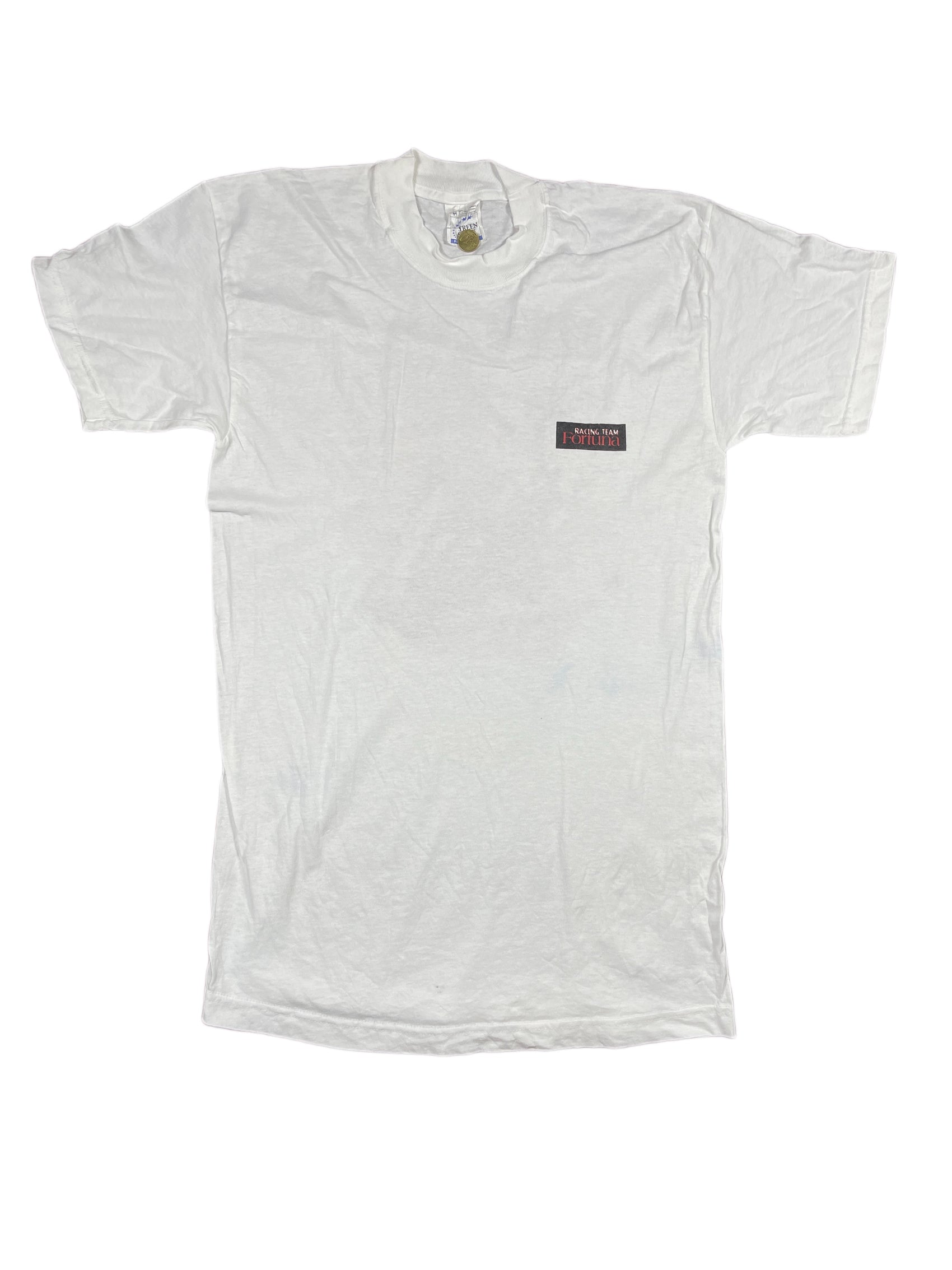 Vintage Screen Stars Racing Team Fortuna T-Shirt White - M