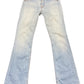 Y2k 7 Mankind Low Waist Flared Denim Pants Blue M