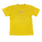 Y2k No Fear Angel and Devil T-Shirt Yellow - L