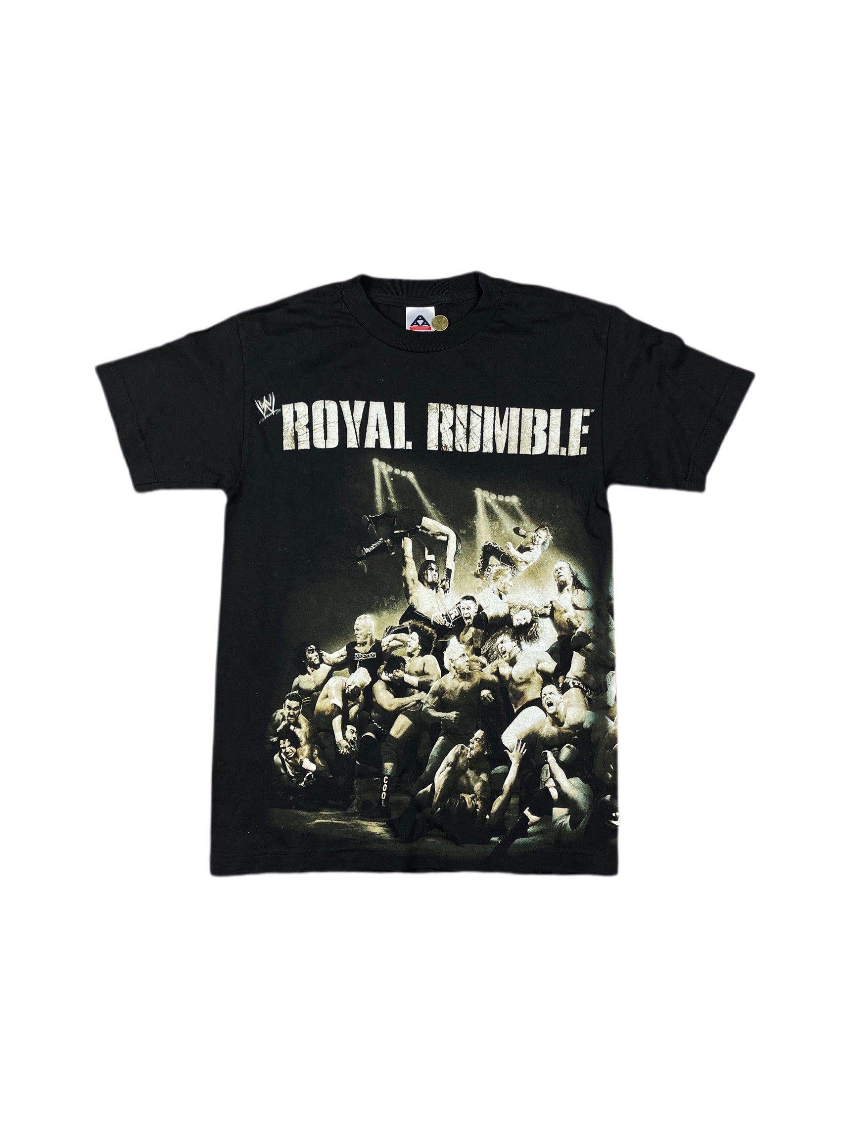 Y2k WWE Royal Rumble T-Shirt Black 2007 - S