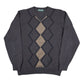 Vintage Gold River Knitted Sweatshirt Brown - S/M