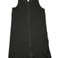 Y2k Code Sleeveless Dress Black - M