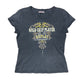 Y2k Replay Short Sleeve Top Gray - L