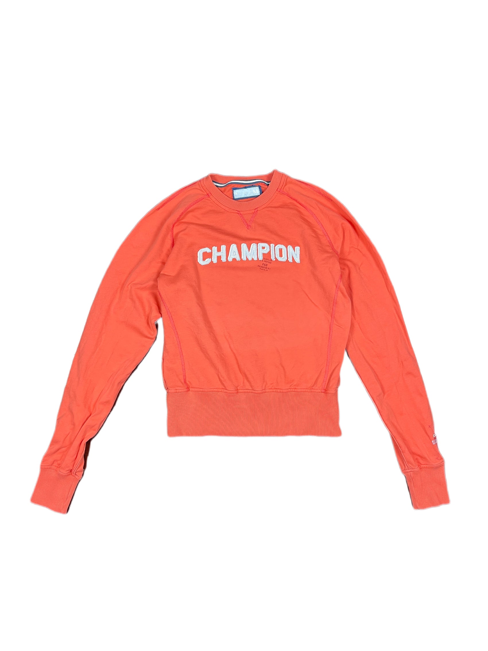 Champion Longsleeve Coral Orange - M