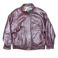 Vintage Leather Jacket Wine Red - XXXL