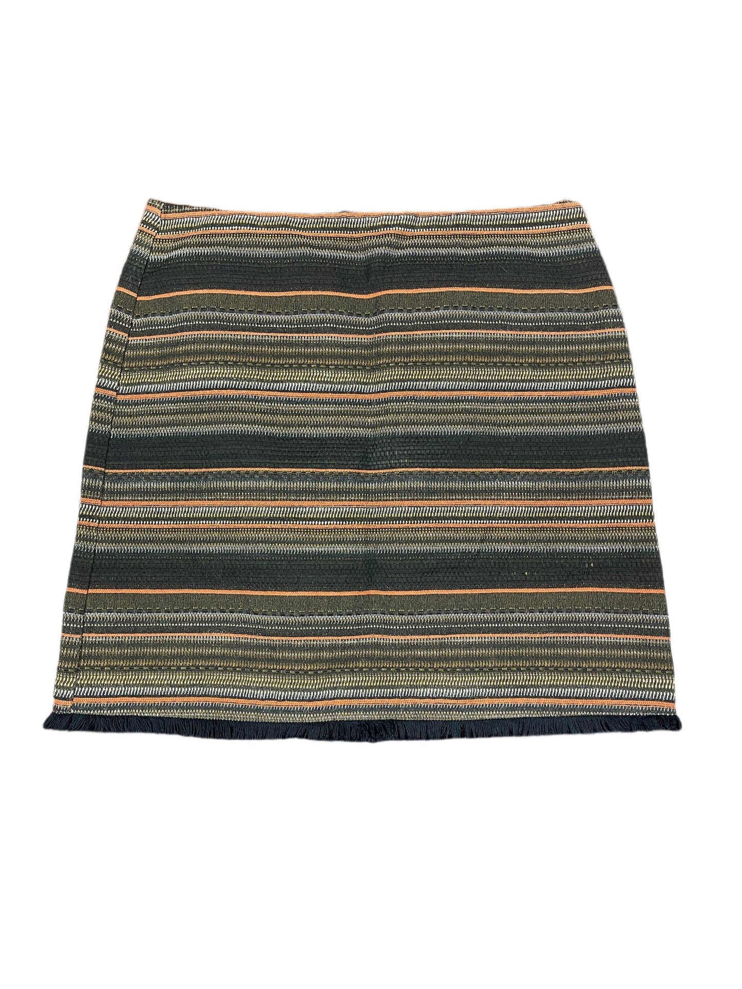 Camaieu Skirt Brown Orange - M
