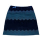 Sandro Skirt Velvet Blue - XS