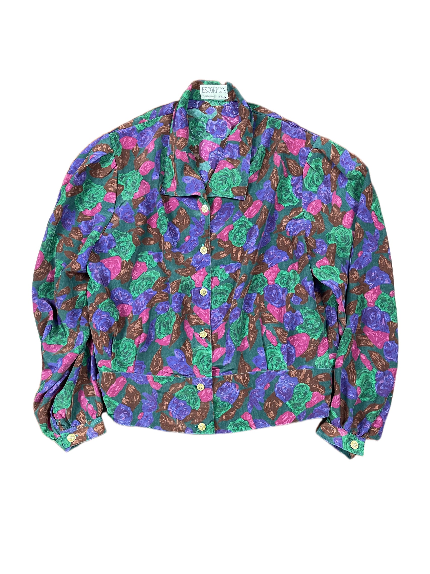 Vintage Escorpion Long Sleeve Top Multicolor M