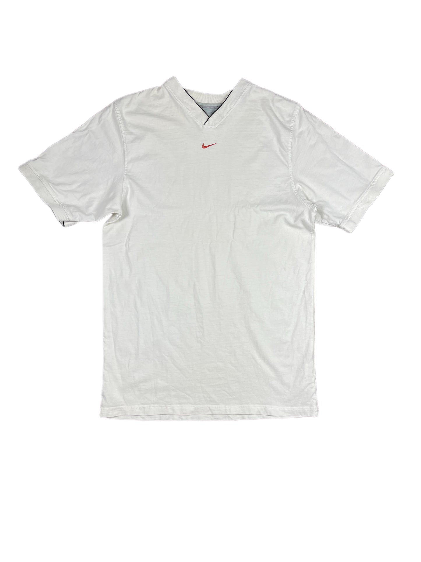 Vintage Nike Middle Swoosh T-Shirt White - M