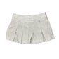 Zara Corduroy Skirt Cream - XS