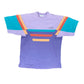 Vintage Adidas T-Shirt Purple - L
