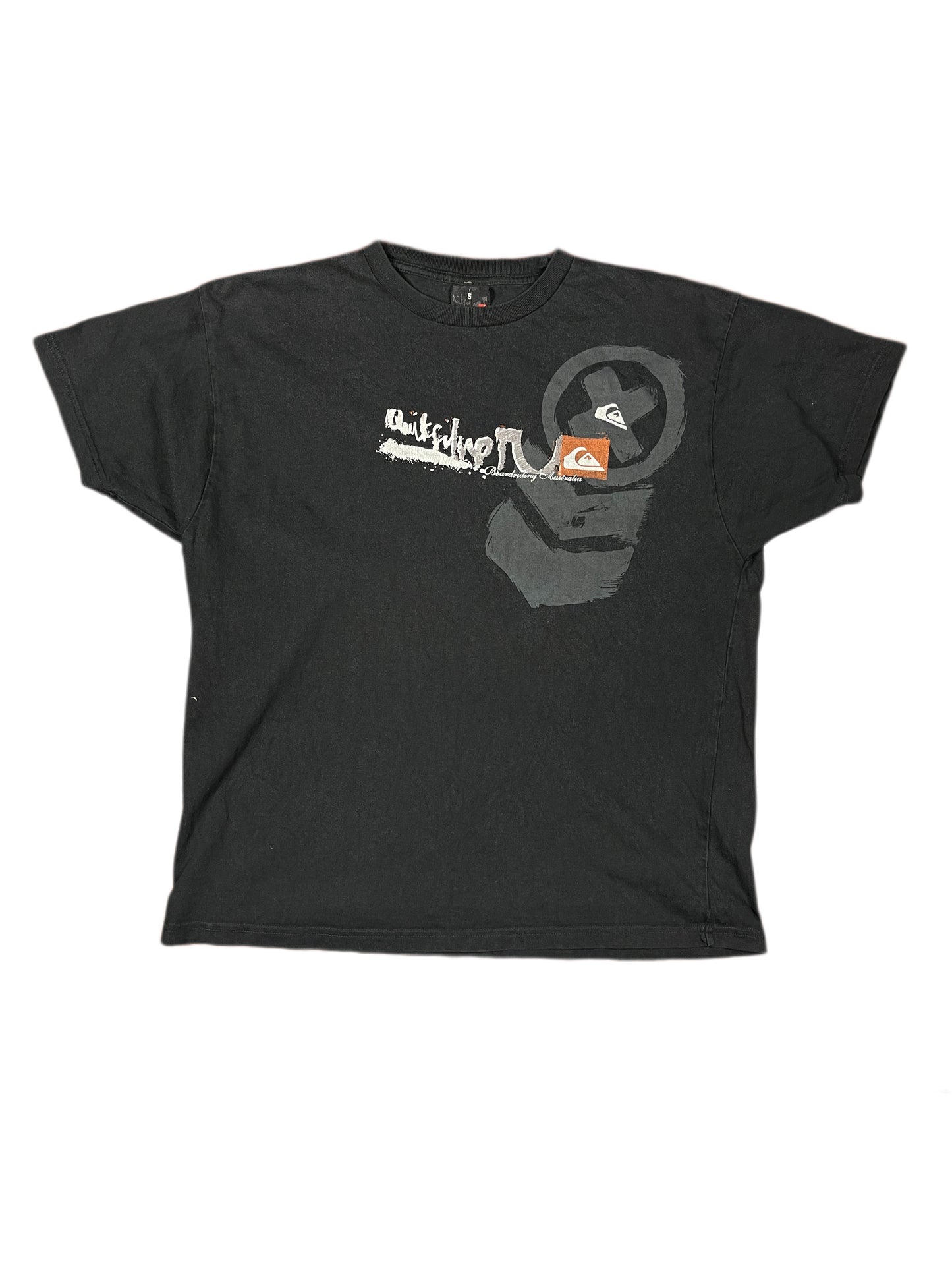 Y2k Quiksilver T-Shirt Black - S