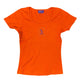 Y2k Ernest Le Gamin Mickey Mouse Disney Short Sleeve Top Orange - M