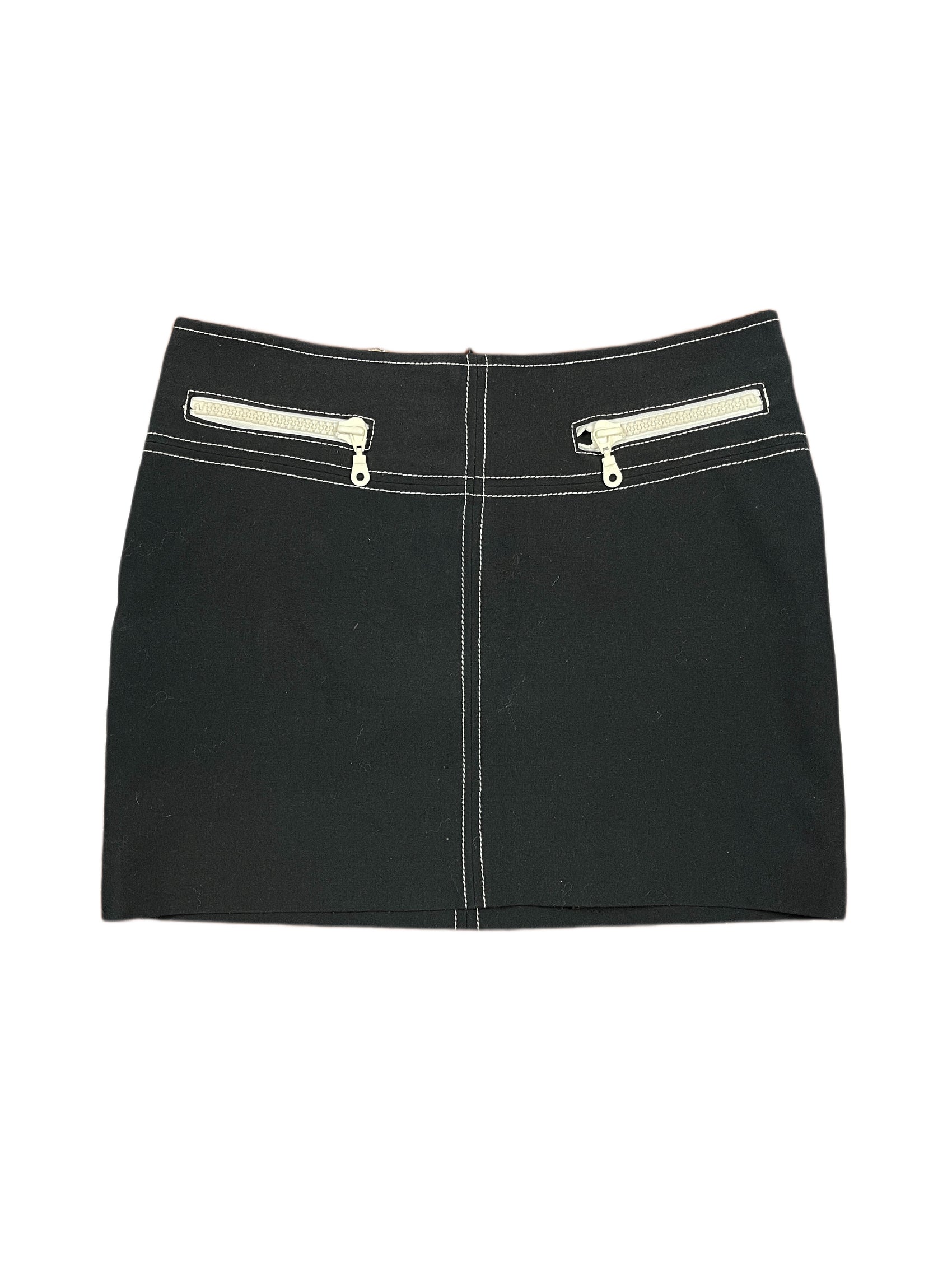 Y2k Monton Skirt Black - M