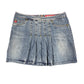 Y2k Miss Sixty Low Waist Denim Mini Skirt Blue - XS/S