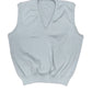 Vintage Sleeveless Knitted Sweatshirt Turquoise - L