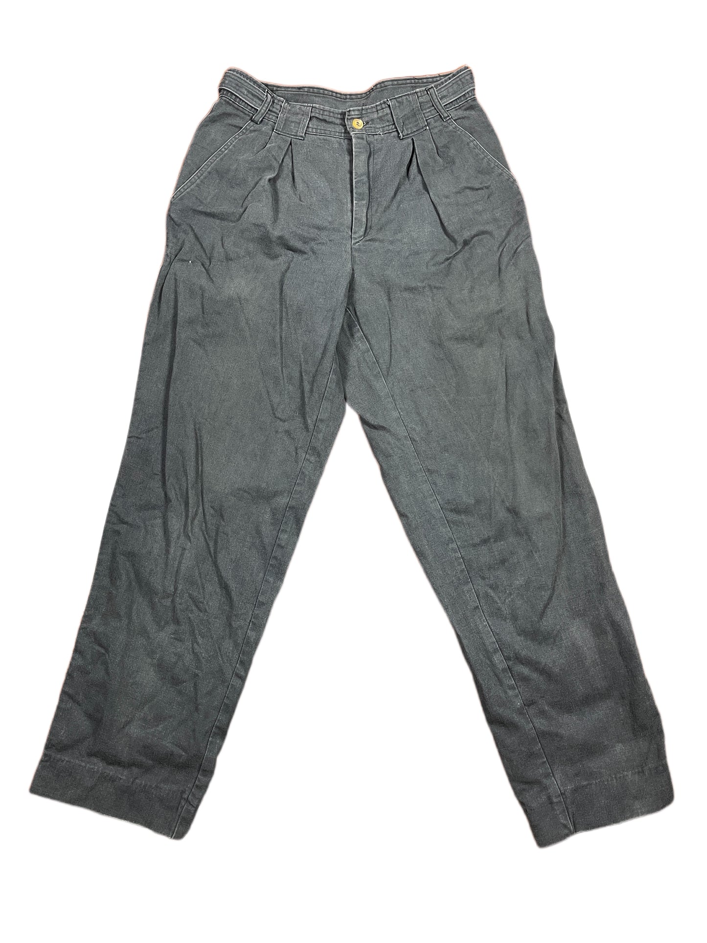 Vintage Bugatti Pants Navy - L