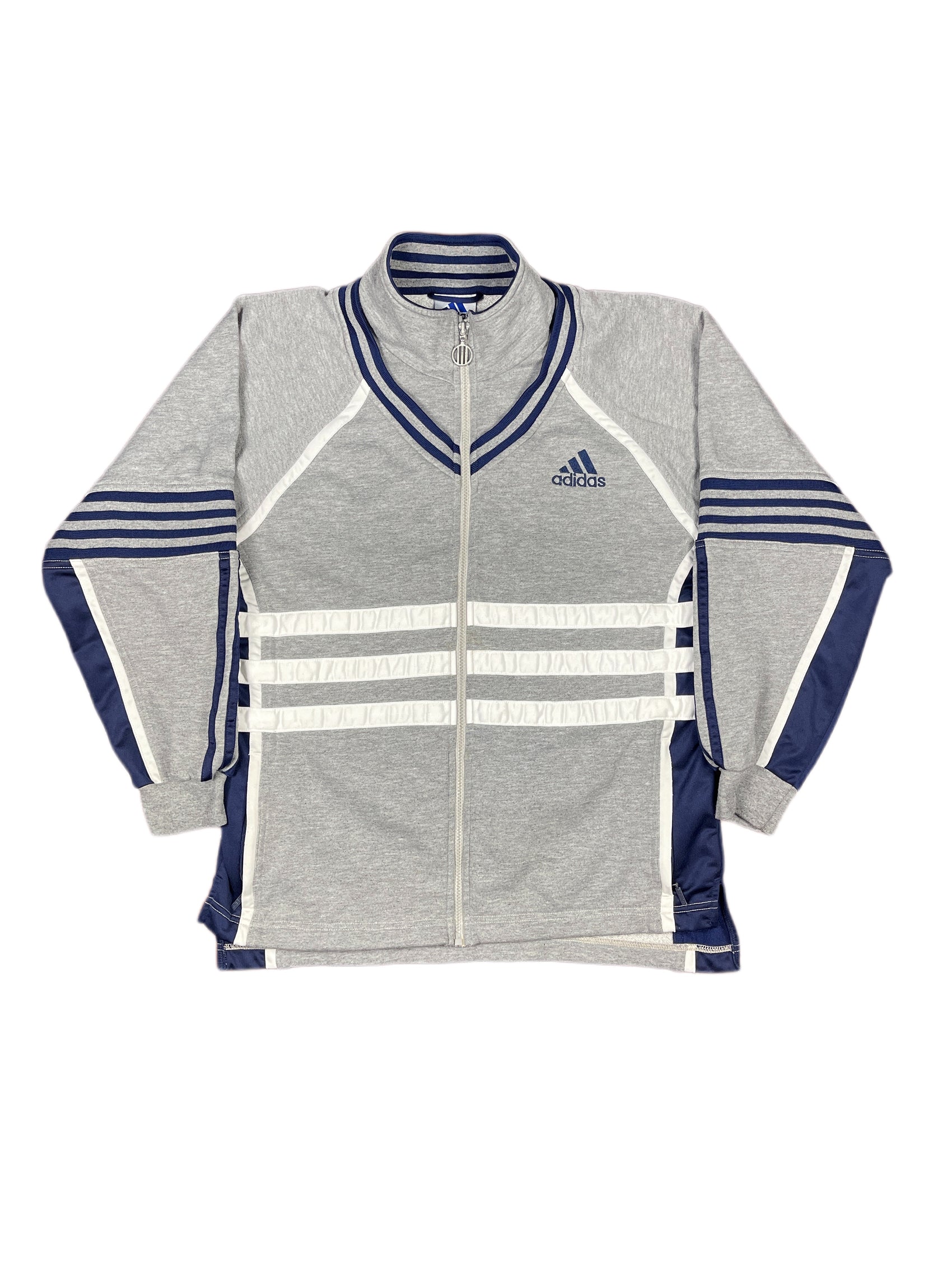 Vintage Adidas Sport Jacket Gray - S