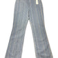 Y2k Mac Flared Pants Striped Blue - XL