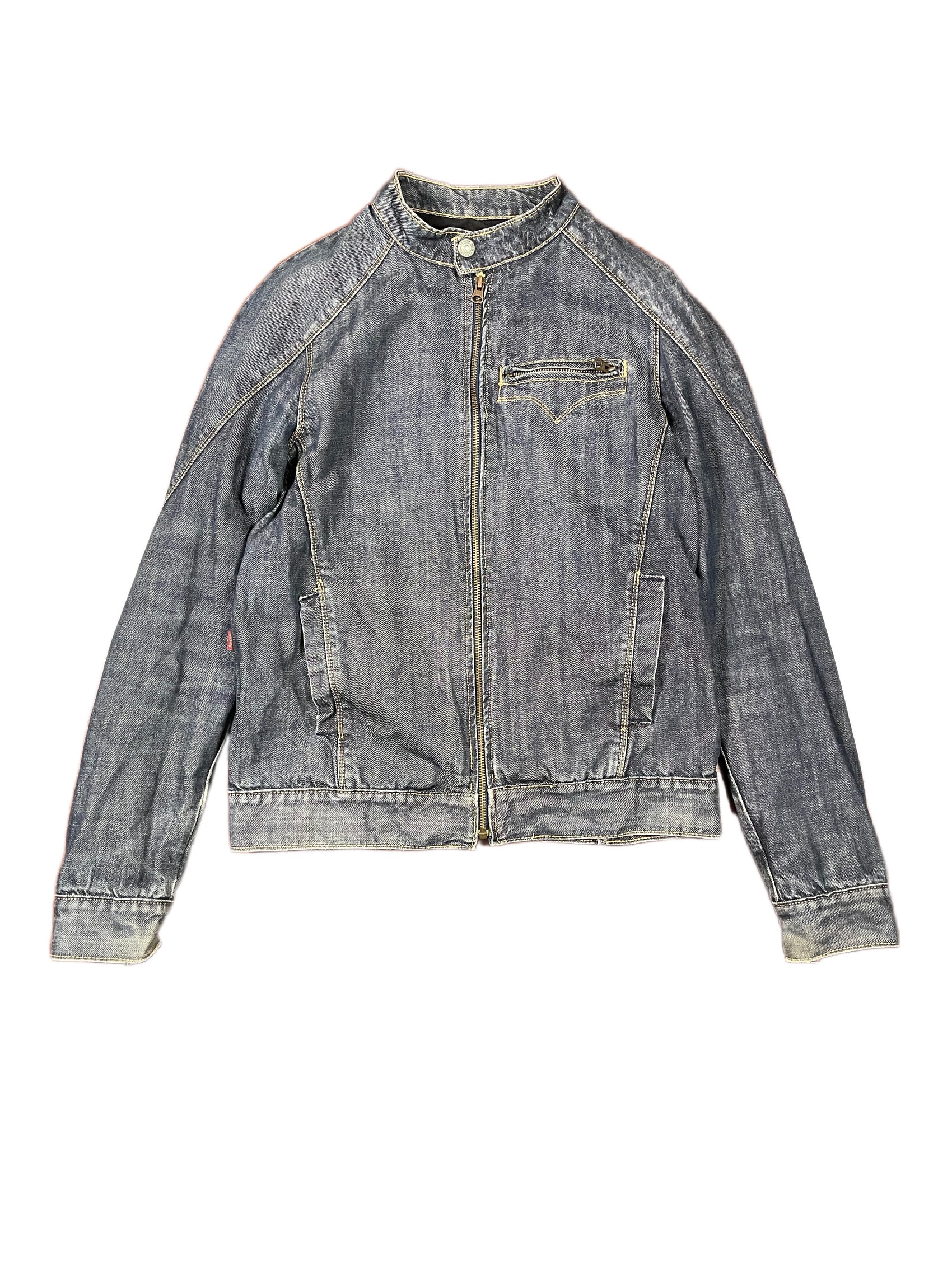 Y2k Levi's Denim Jacket Blue - S