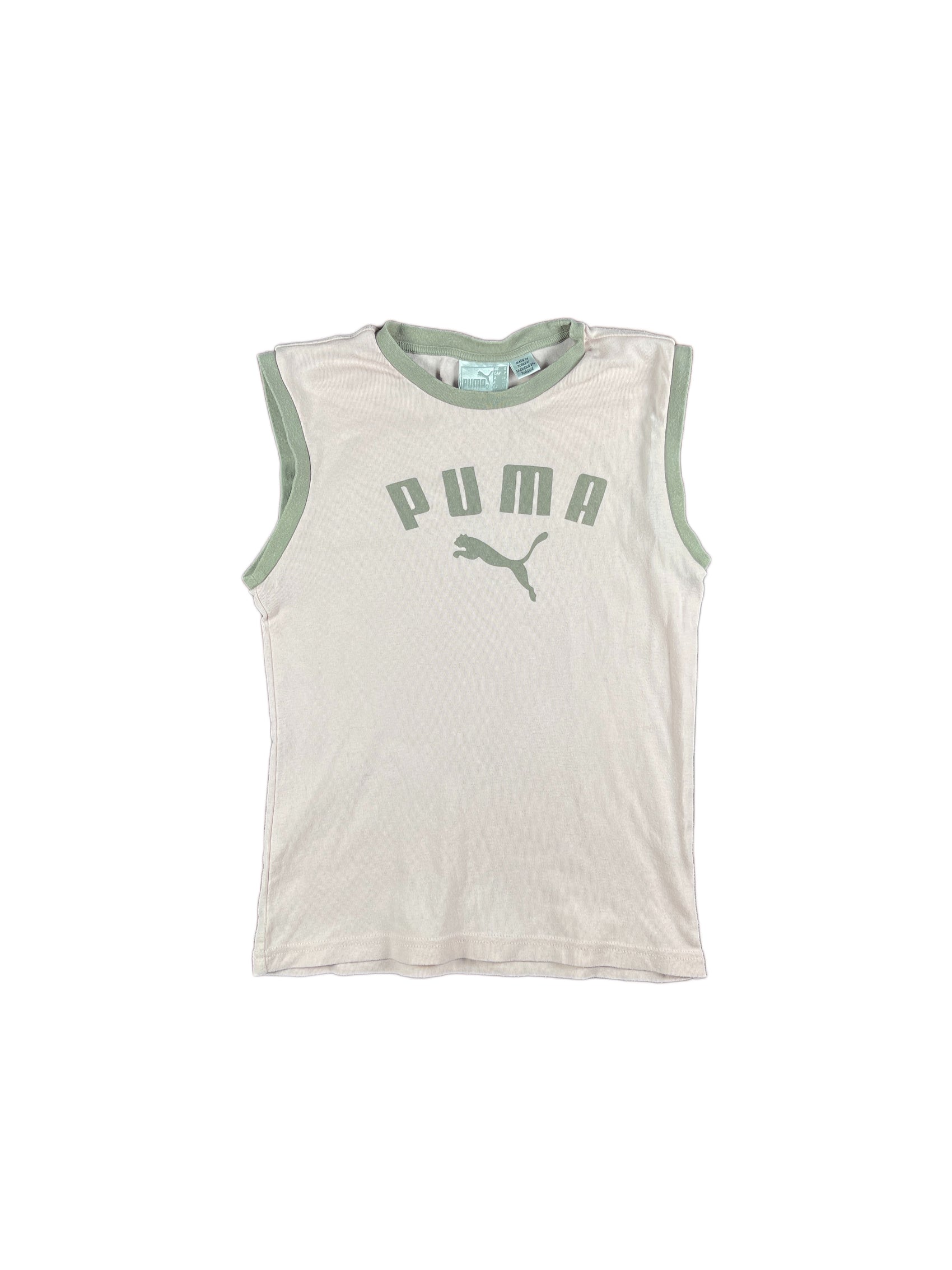 Vintage Puma Sleeveless Top Rose - S