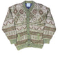 Vintage Leo Leo Mohair Jacket Green Brown - L