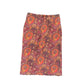 Pimkie Midi Skirt Red Tones Pattern - XS