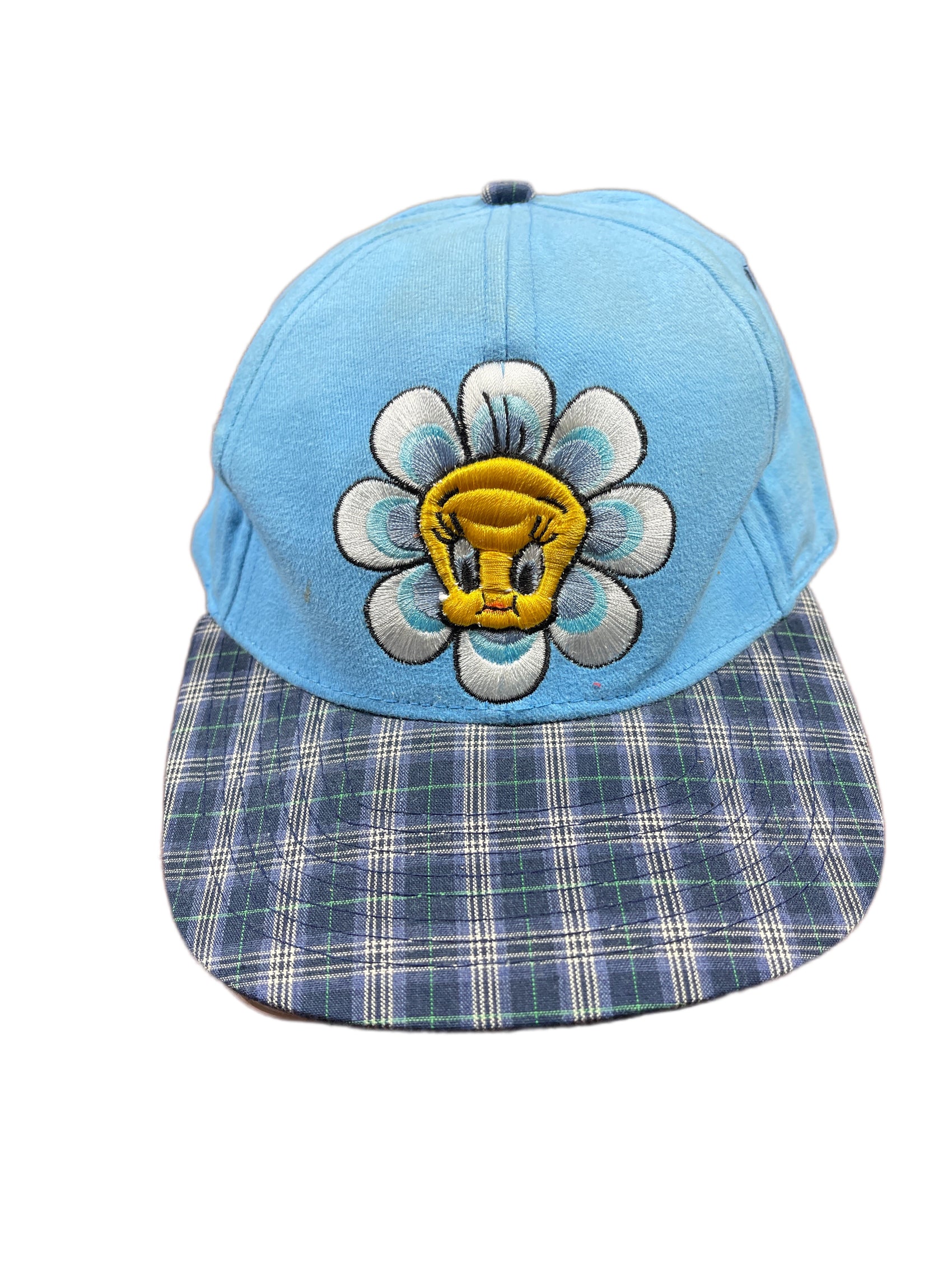 Vintage Tweety 1997 Warner Bros Looney Tunes Cap Blue