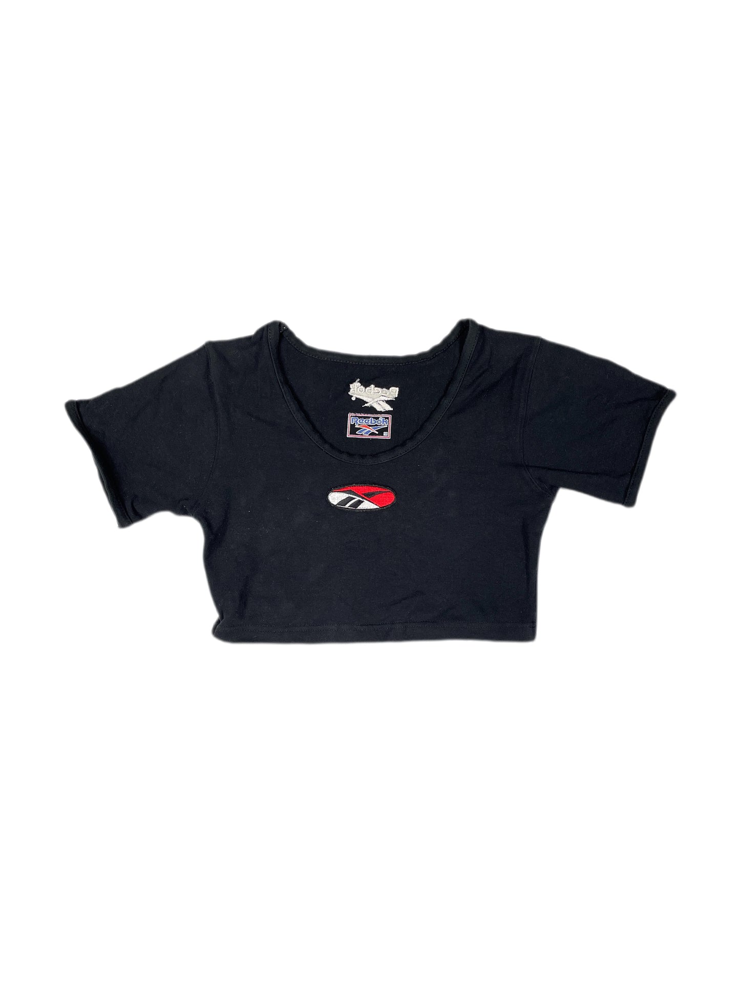 Reebok Stretchy Short Sleeve Top Black - M