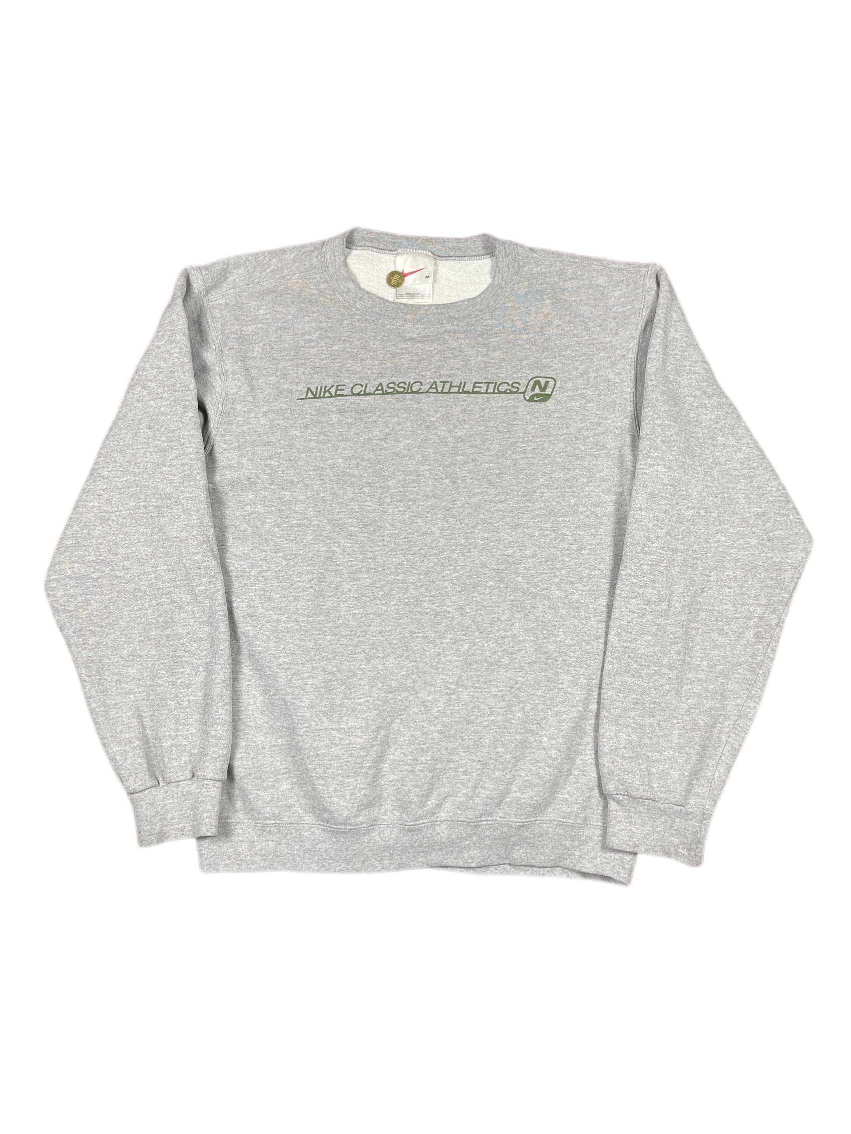 Vintage Nike 1990s Sweatshirt Gray - M/L