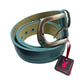 Y2k Playboy Belt Turquoise 2004