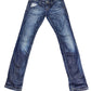Y2k Fornarina Low Waist Straight Denim Pants Blue - M