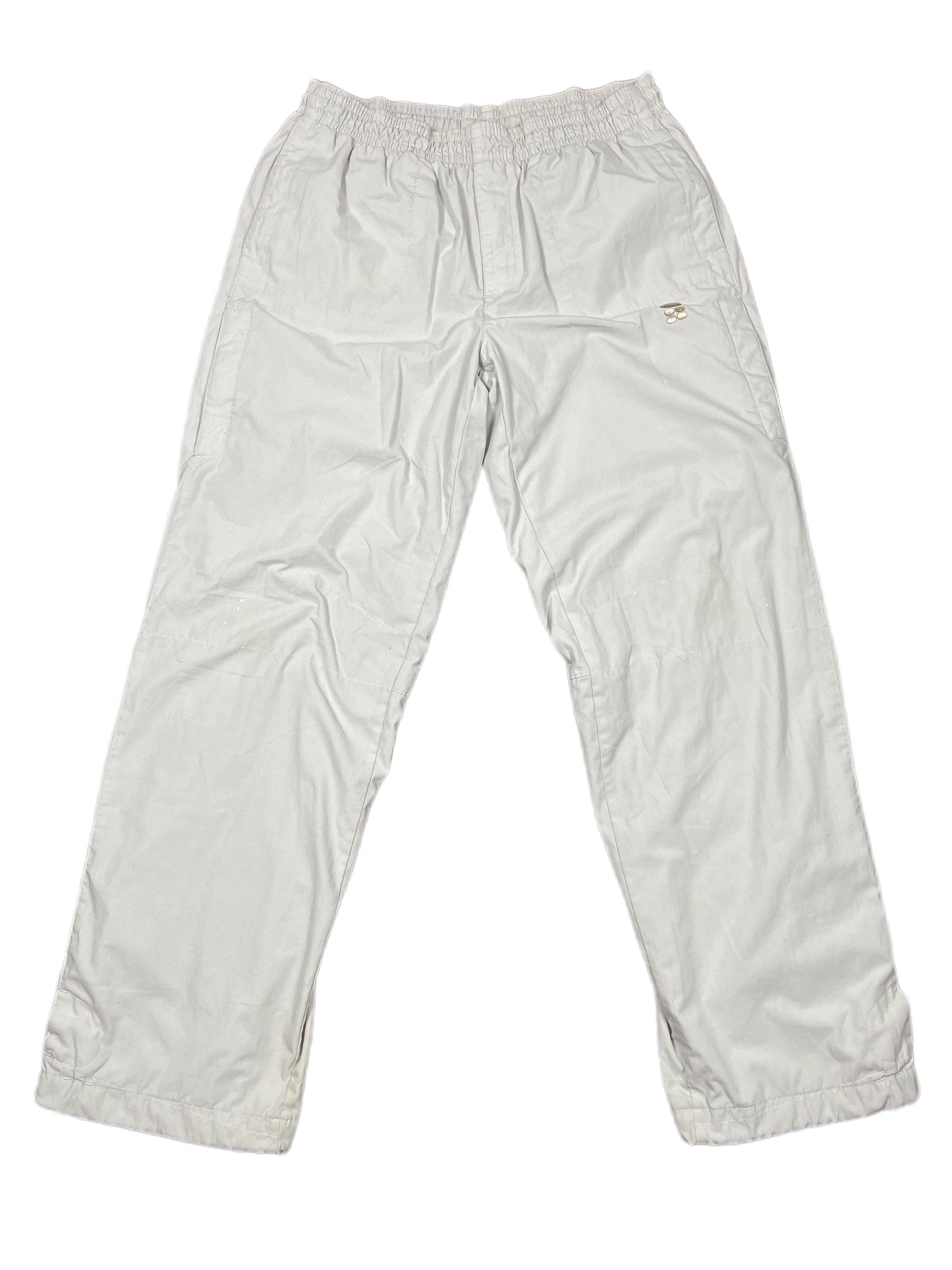 Y2k Nike Bootcut Loose Sport Pants Light Gray - L