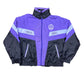 Vintage Puma Eintracht Frankfurt Basketball Sport Jacket Purple Black - XL