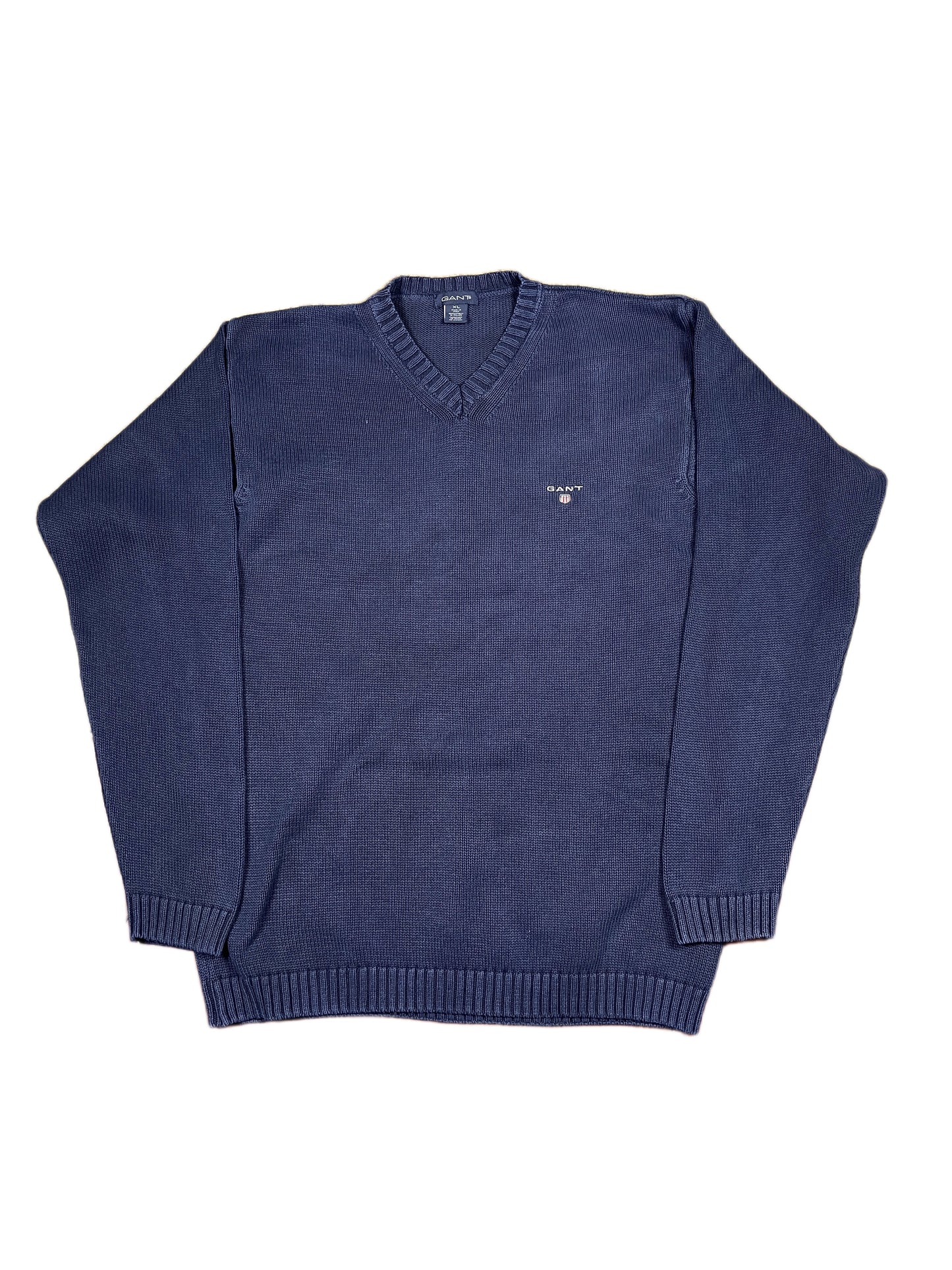 Gant Knitted Sweatshirt Navy - XL