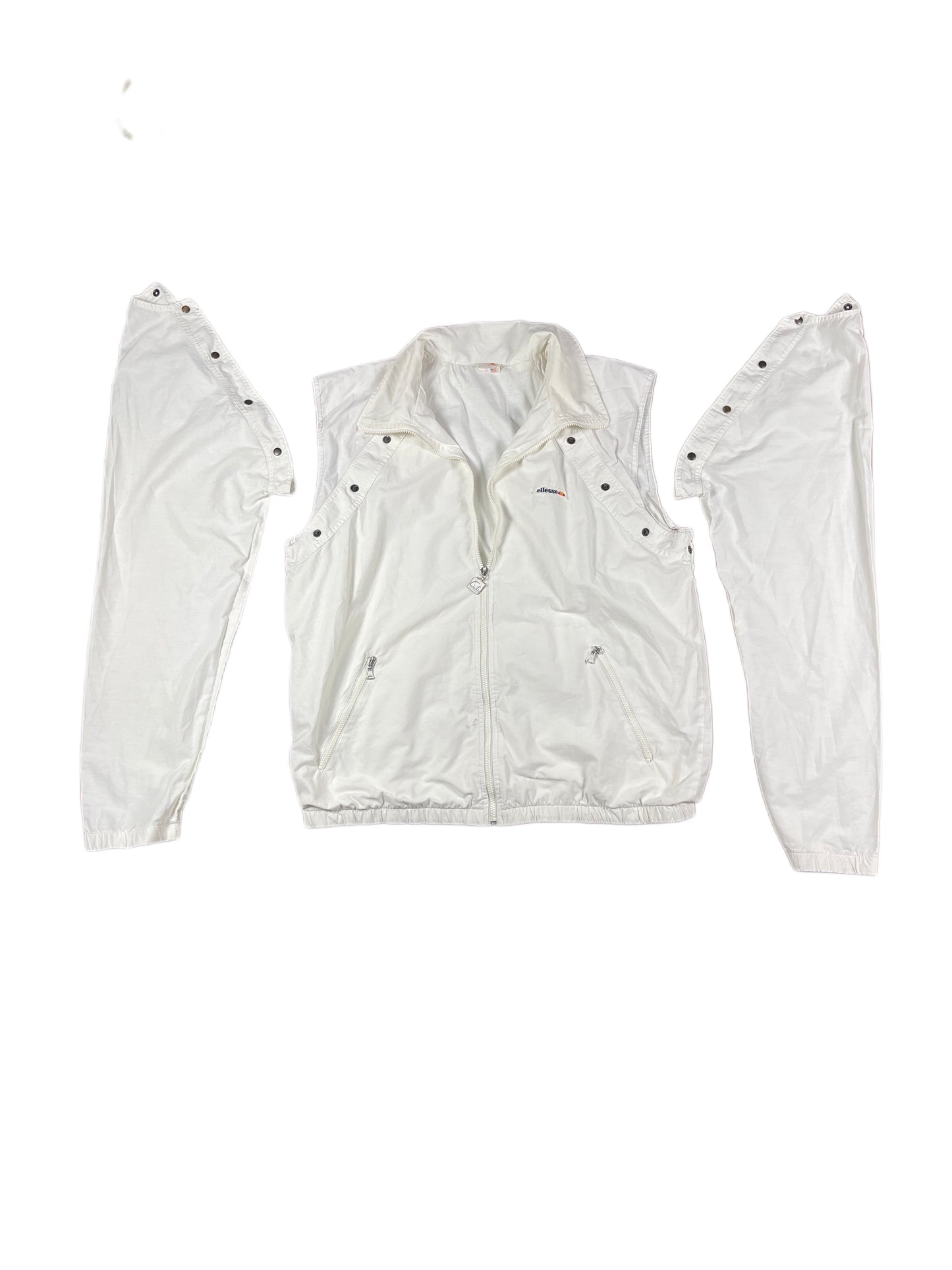 Vintage Ellesse Track Jacket with Vest function 80s - L