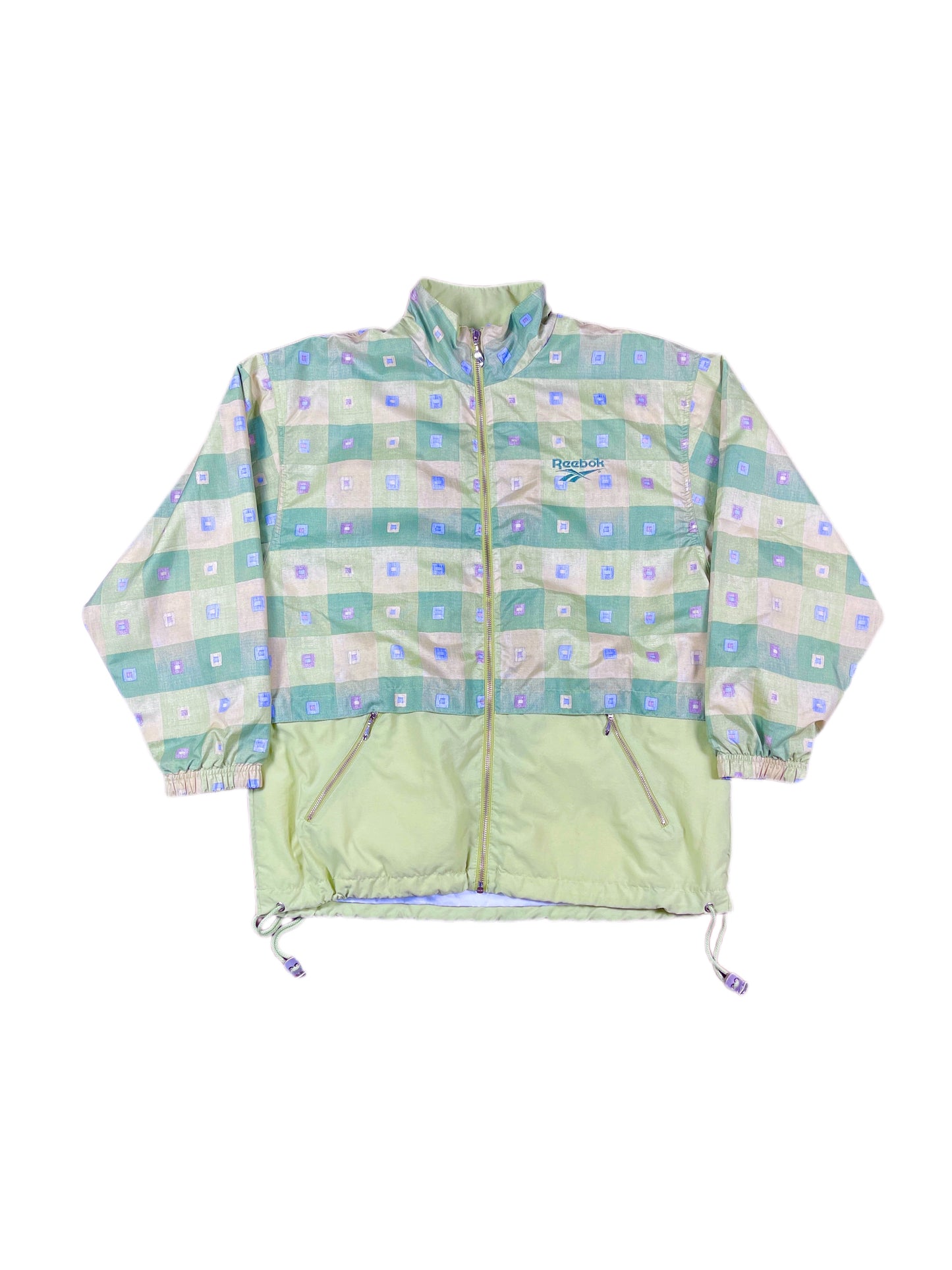 Y2k Reebok Track Jacket Green - L