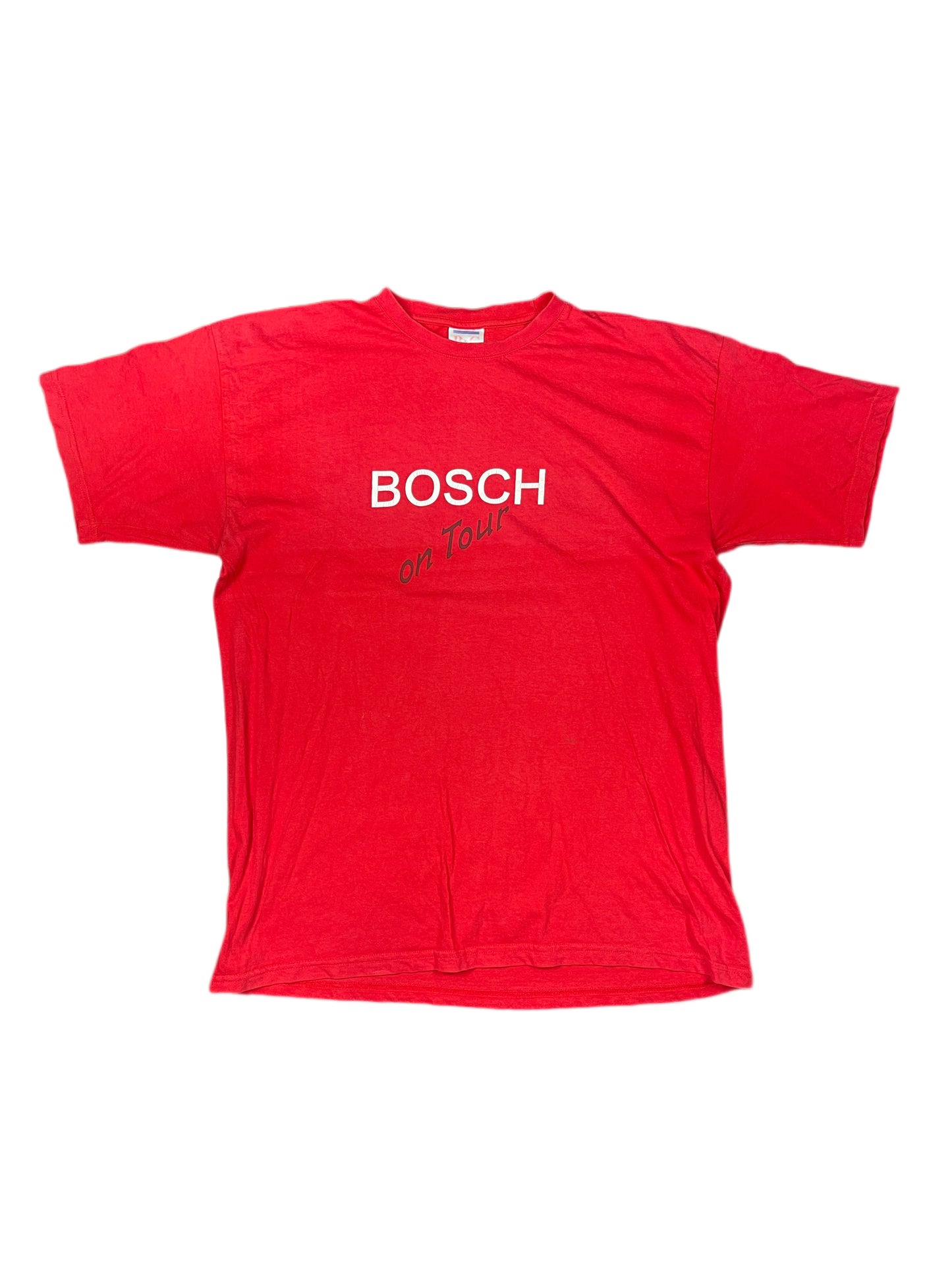 Vintage Bosch B&C T-Shirt Red - L