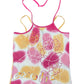 Y2k C&A Sleeveless Top Pink White - L