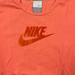 Vintage Nike T-Shirt Salmon Cotton Blend M