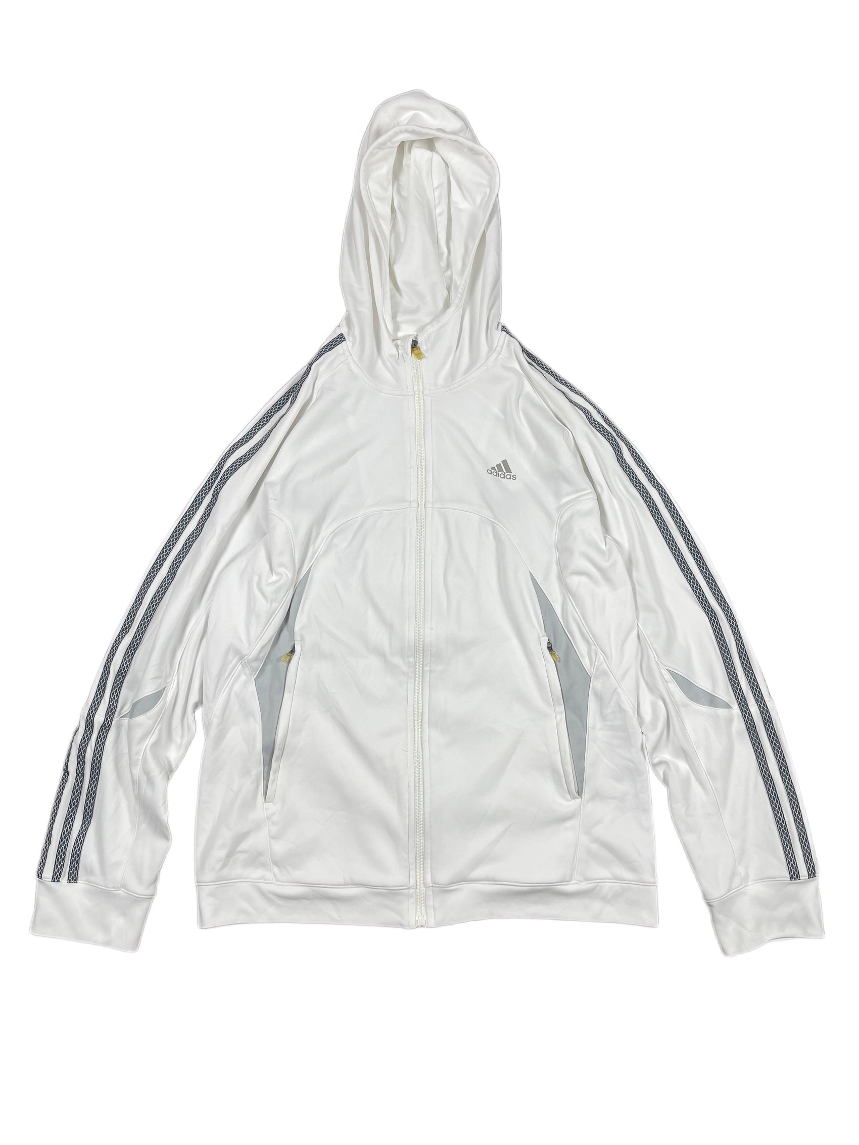 Y2k Adidas 2000s Sport Jacket White - S