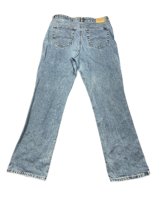 Y2k MAC Flared Denim Pants Blue - XXL