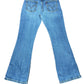Y2k Levi's 10529 Bootcut Denim Pants Blue - XXL