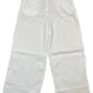 Rene Lazard Pants White Linen M