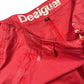 Y2k Desigual Low Waist Cargo Pants Red - M