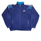 Vintage 1990s Umbro Velur Sport Jacket Blue L