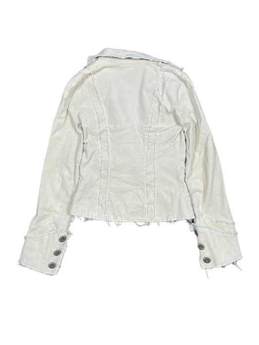Y2k Pimkie Corduroy Jacket Cream - XXS