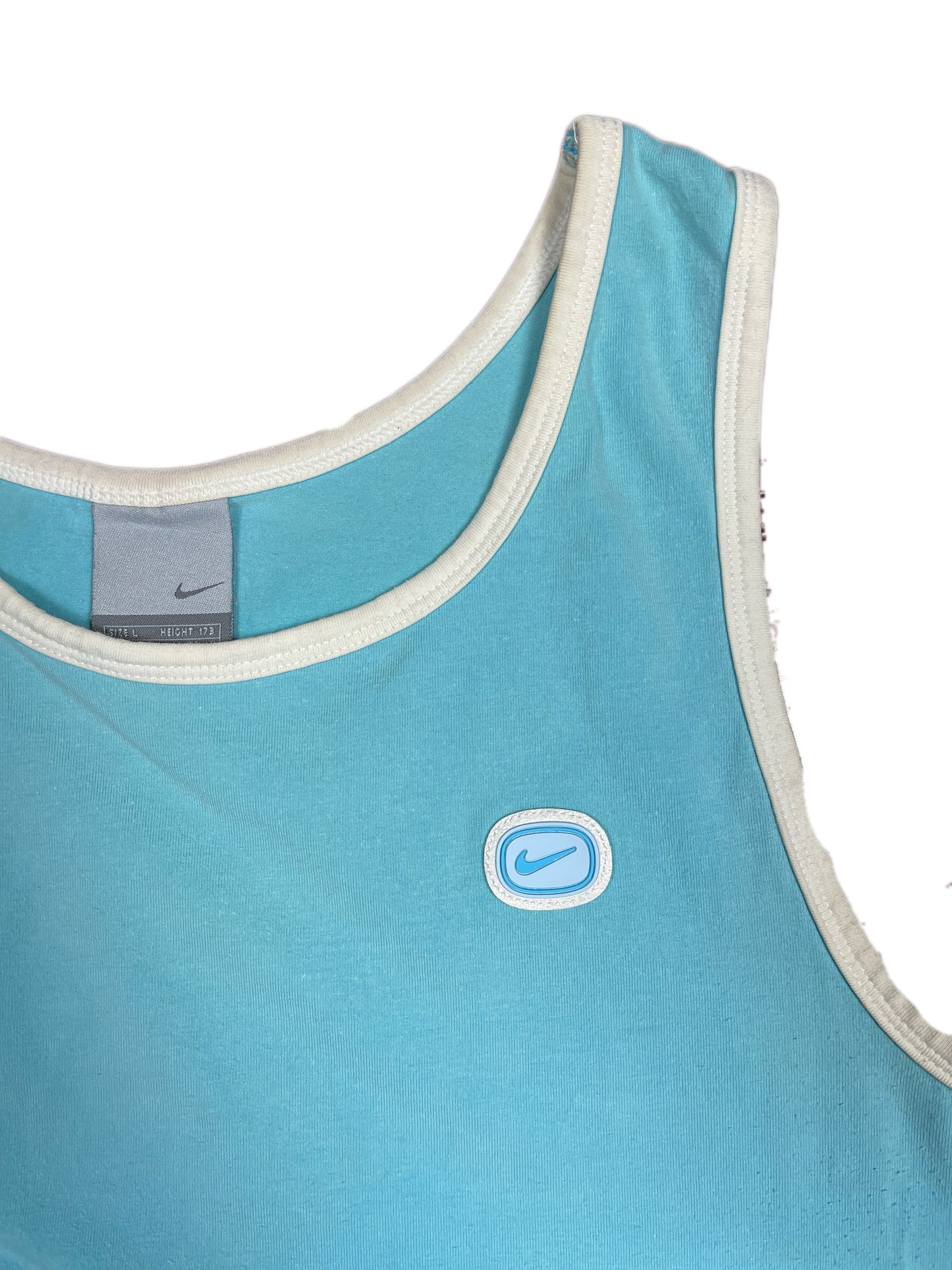 Y2k 2000s Nike Sport Sleeveless Top Blue L