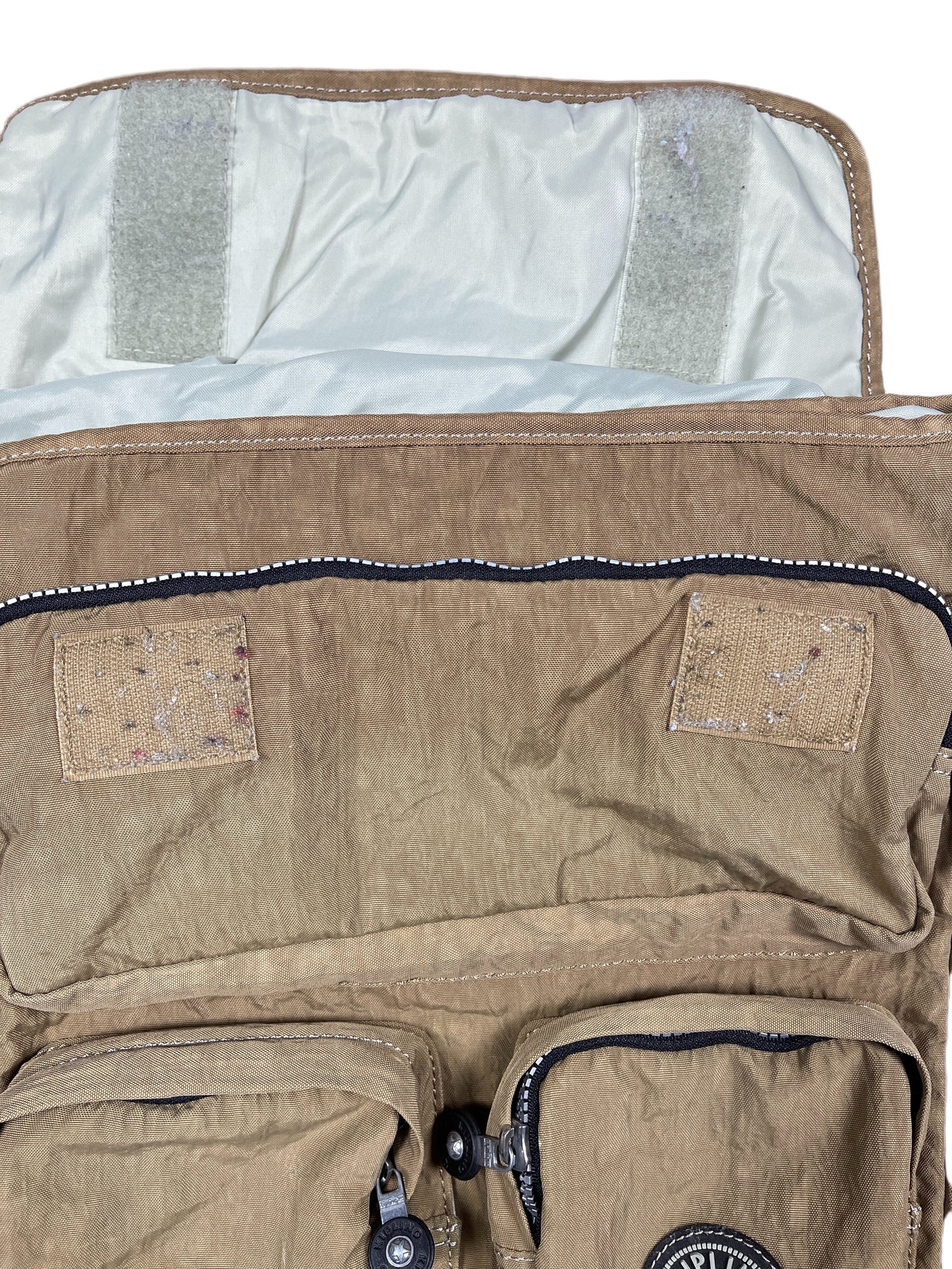 Vintage Kipling Cross Body Bag Khaki