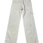 Y2k Headline Low Waist Cargo Pants Beige - M